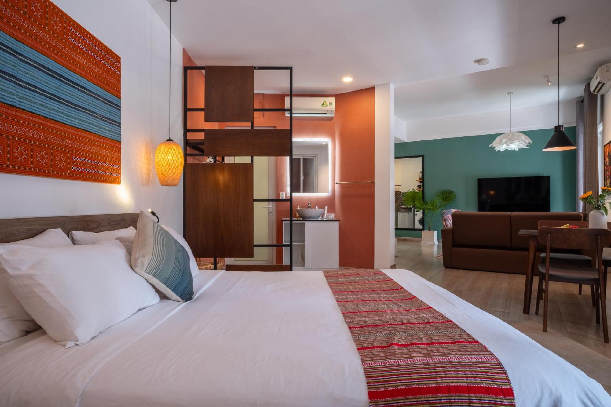 Circadian Airy Studio Near Nguyen Hue Хошимин Экстерьер фото